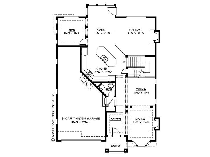 1st Floor Plan, 035H-0059