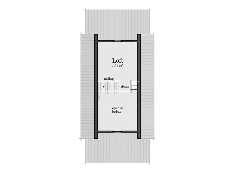 2nd Floor Plan, 052H-0014