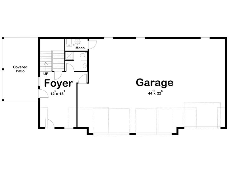 1st Floor Plan, 050G-0117