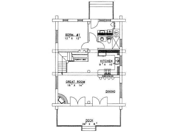 1st Floor Plan, 012L-0041