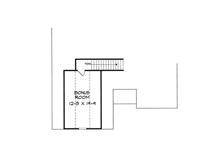 2nd Floor Plan, 019H-0129