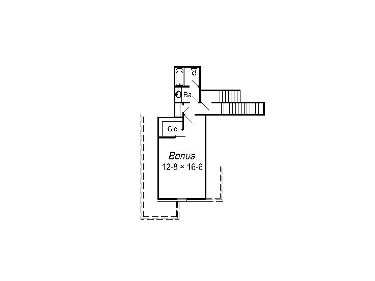 2nd Floor Plan, 061H-0106