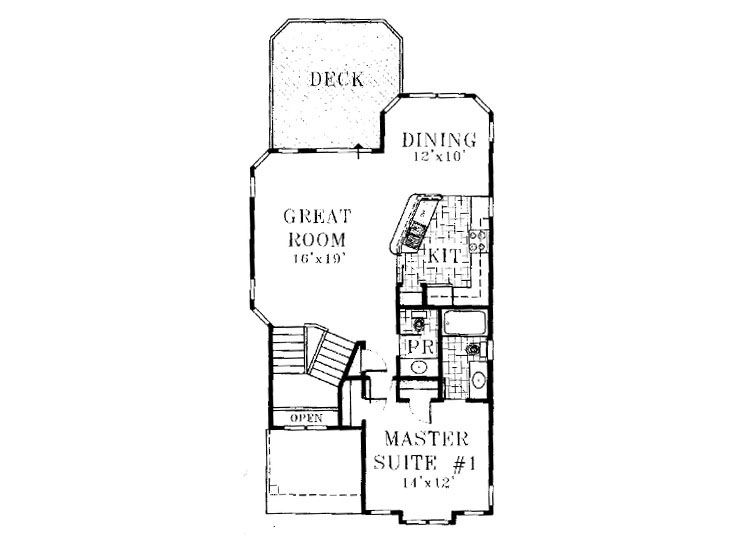 2nd Floor Plan, 041H-0003