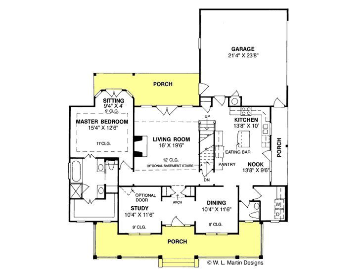 1st Floor Plan, 059H-0039