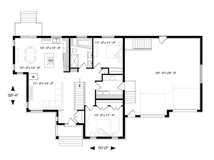 Floor Plan, 027H-0417