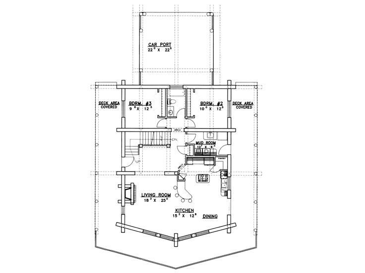 1st Floor Plan, 012L-0026
