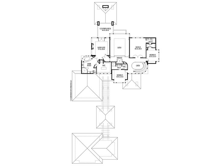 2nd Floor Plan, 035H-0037