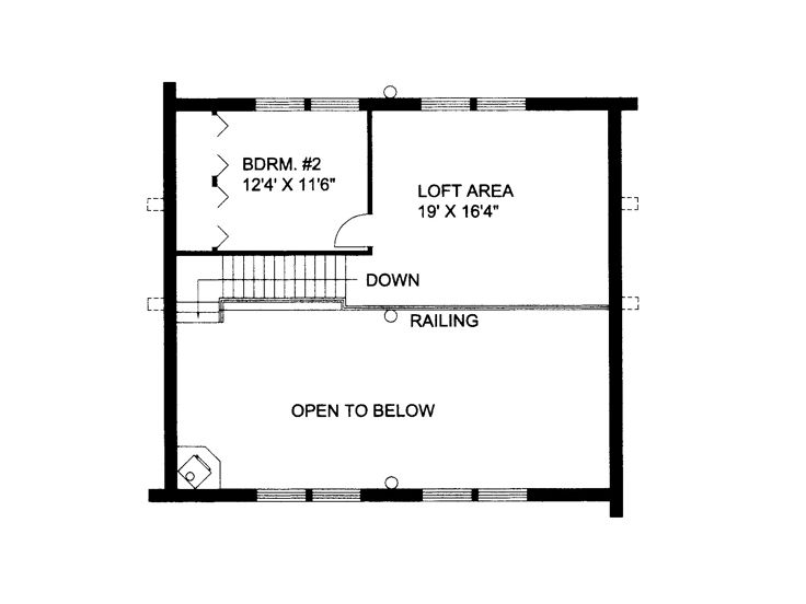 2nd Floor Plan, 012L-0071