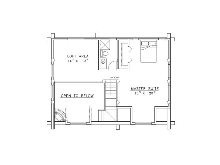 2nd Floor Plan, 012L-0018