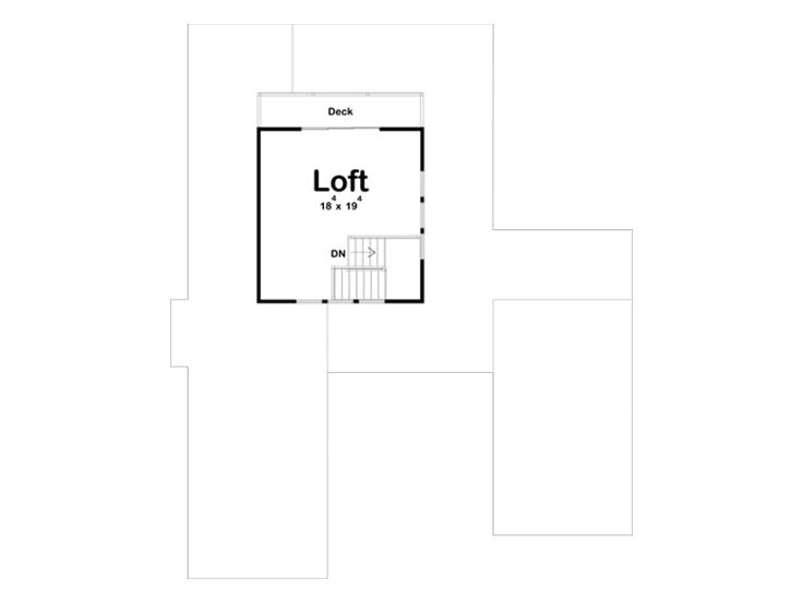 3rd Floor Plan, 050H-0308