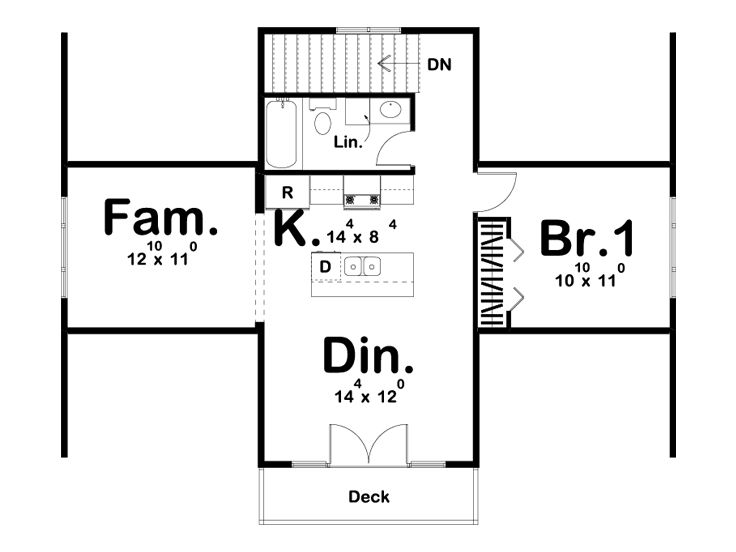 2nd Floor Plan, 050G-0092