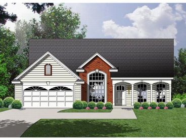 Country Home Plan, 015H-0019