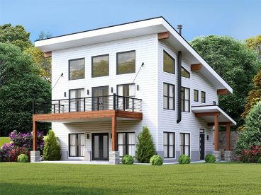 Modern House Plan, 062H-0443