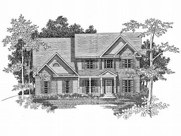2-Story Home Design, 019H-0125