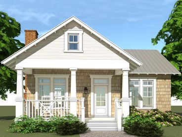 Cottage House Plan, 052H-0059