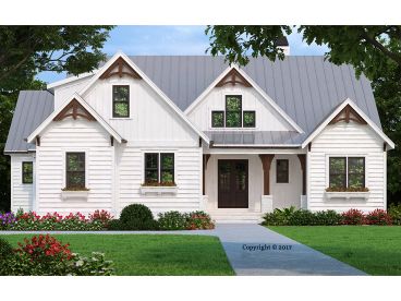 Craftsman House Plan, 086H-0050