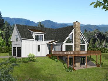 Mountain House Plan, 062H-0307
