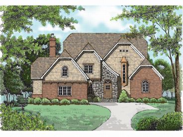 Two-Story House Plan, 029H-0046