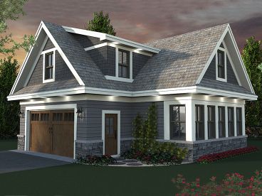 Carriage House Plan, 023G-0003