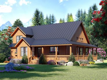 Country House Plan, 062H-0458