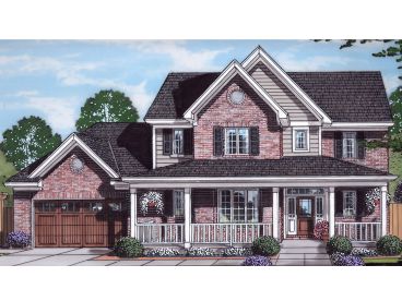 Two-Story House Plan, 046H-0168