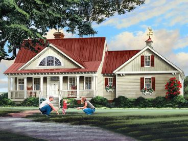 Country Home Design, 063H-0218