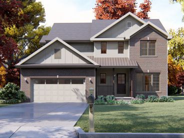 Traditional House Plan, 050H-0091