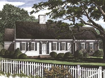 Cape Cod House Plan, 063H-0029