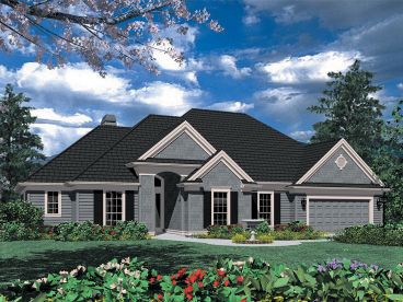 Traditional House Plan, 034H-0245