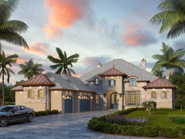 Premier Luxury House Plan, 070H-0095
