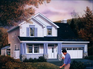 Traditional House Plan, 034H-0317