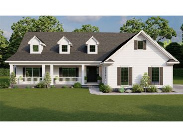 One-Story House Plan, 025H-0045