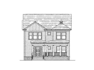Two-Story House Plan, 058H-0014