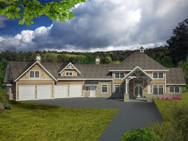 Two-Story House Plan, 012H-0223