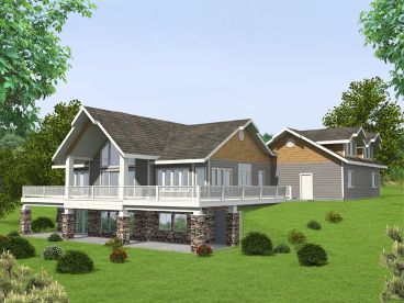 Mountain House Plan, 012H-0268