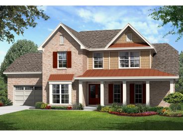 Two-Story House Design, 061H-0167