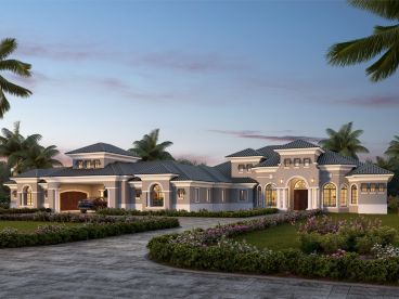 Premier Luxury House Plan, 070H-0090