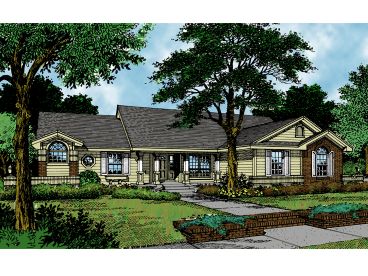 Traditional Home Plan, 043H-0041