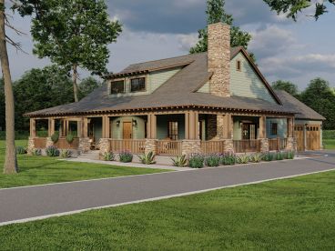 Country Craftsman Home, 074H-0270