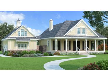 Two-Story Home Plan, 021H-0255