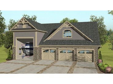 Carriage House Plan, 007G-0017