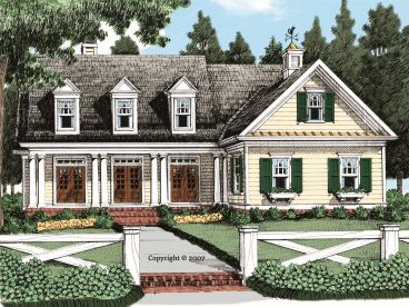 Country House Plan, 086H-0027
