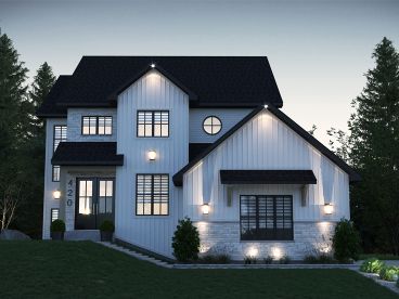 2-Story House Plan, 027H-0542