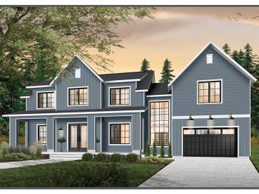 2-Story House Plan, 027H-0534