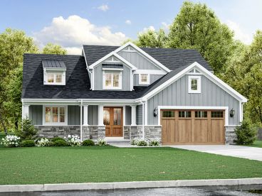 Craftsman House Plan, 046H-0180