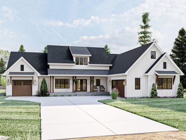 Craftsman House Plan, 050H-0361