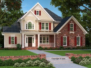 Traditional House Plan, 086H-0016
