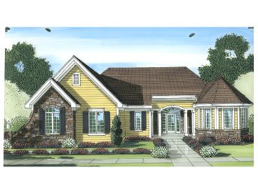 One-Story House Plan, 046H-0045