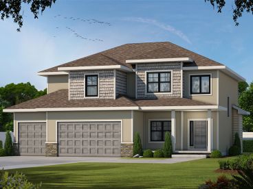 Two-Story House Plan, 031H-0432