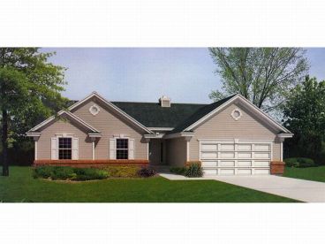 Traditional Home Plan, 026H-0019